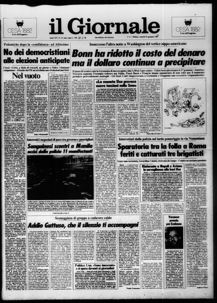 Il giornale : quotidiano del mattino